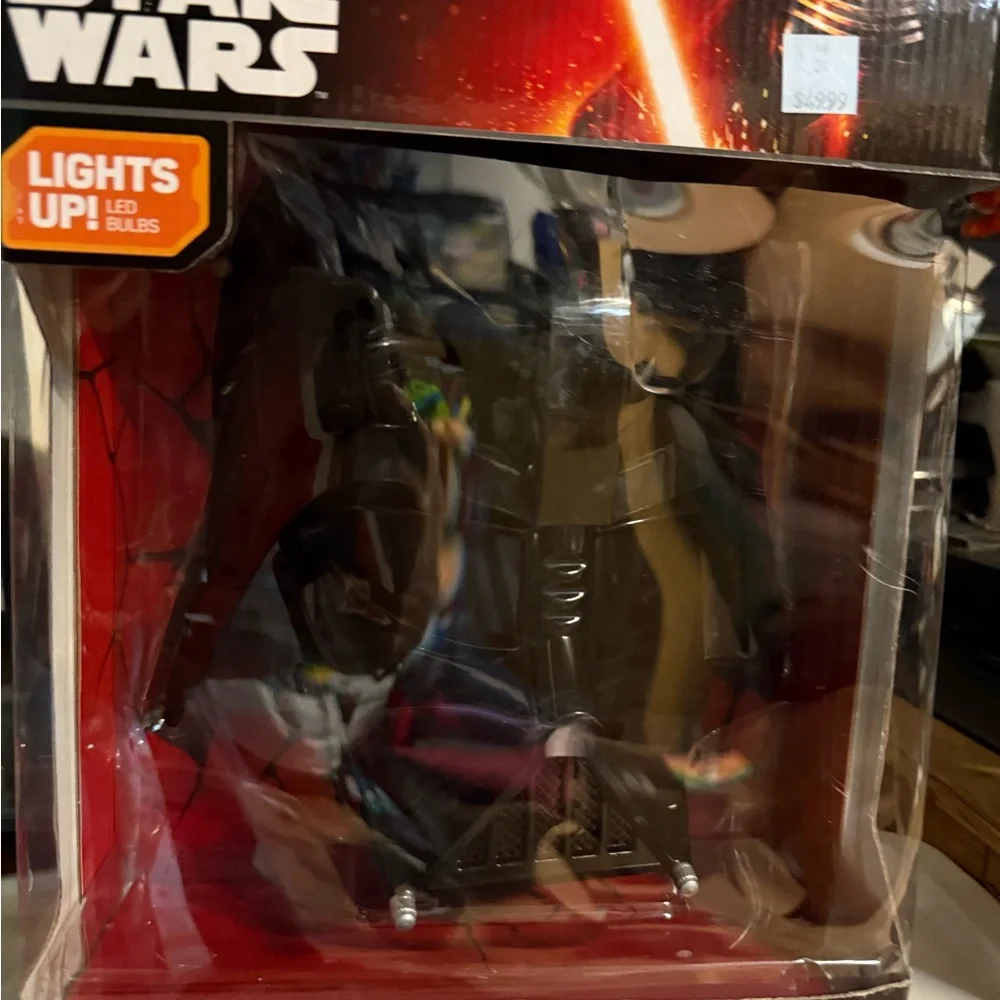 Star Wars Darth Vader Black LED Helmet 3D DECO Light